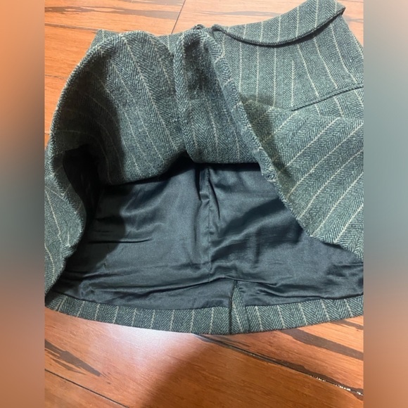 ASTR The Label Wilshire Skirt Striped Wool Blend sz Small - Picture 6 of 9